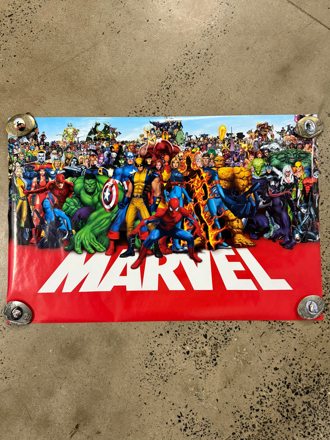 2007 Marvel Poster (34x22.5)