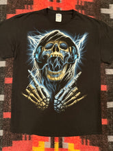 Load image into Gallery viewer, 2000s Skeleton Lightning T-Shirt (L)
