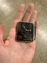 Load image into Gallery viewer, Vintage 1977 Flying Eagle Belt Buckle
