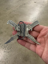 Load image into Gallery viewer, 2000s Kill Terrorists Skull Belt Buckle
