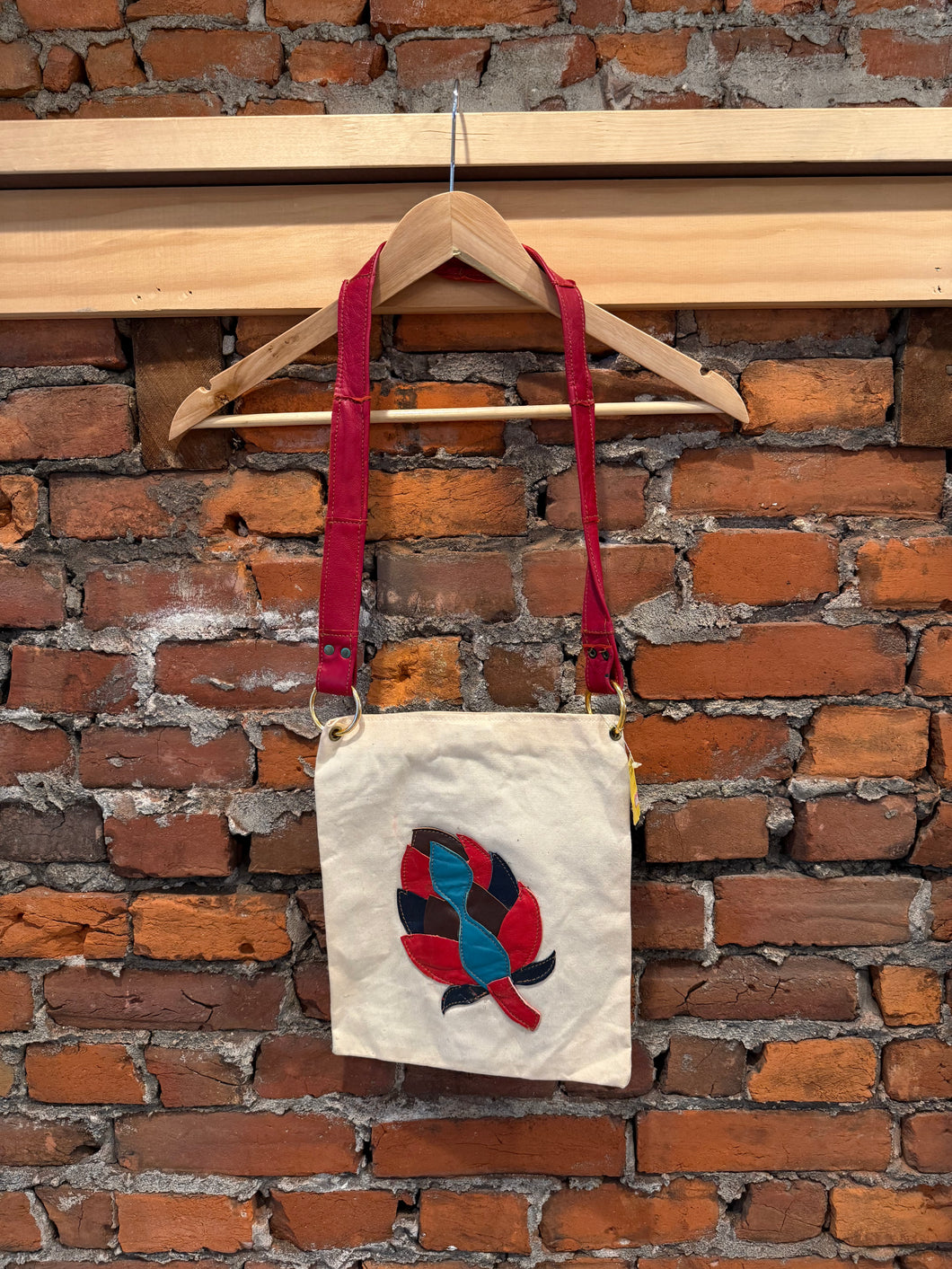 Vintage 70s Flower Bag