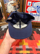Load image into Gallery viewer, Vintage Navy Let The Journey Begin SnapBack Hat
