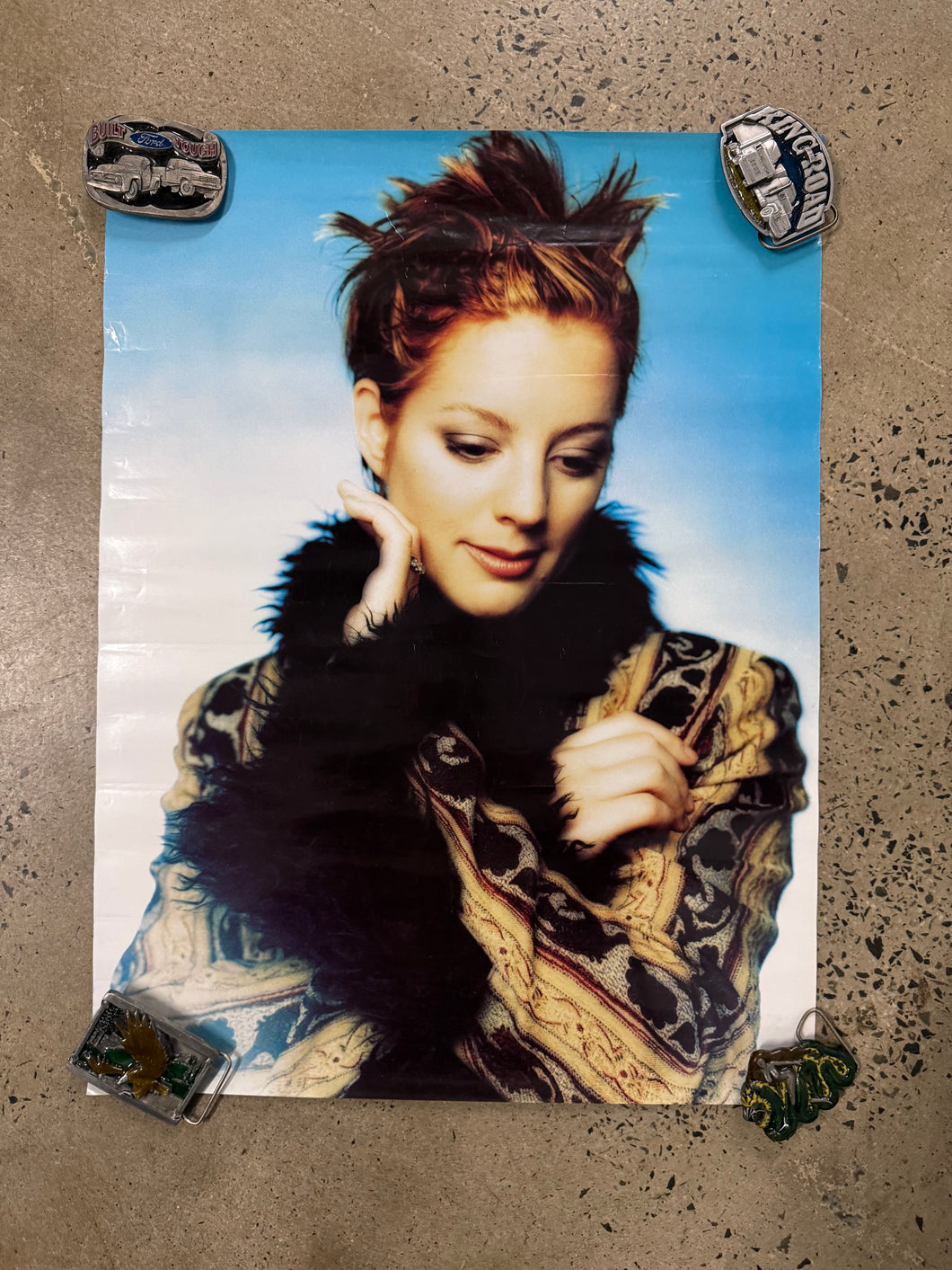 Vintage Sarah Mclachlan Music Promo Poster (18x24)