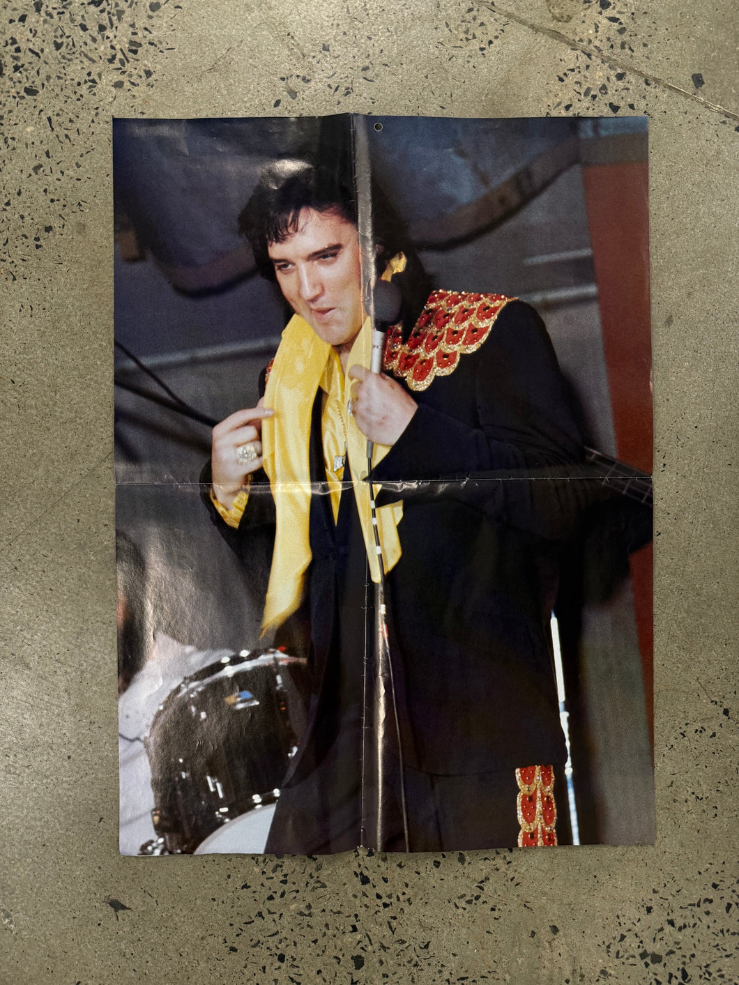 Vintage Elvis in the 70s Poster (17.5x24inch)