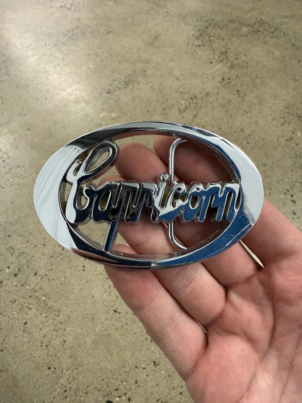 2000s Capricorn Belt Buckle