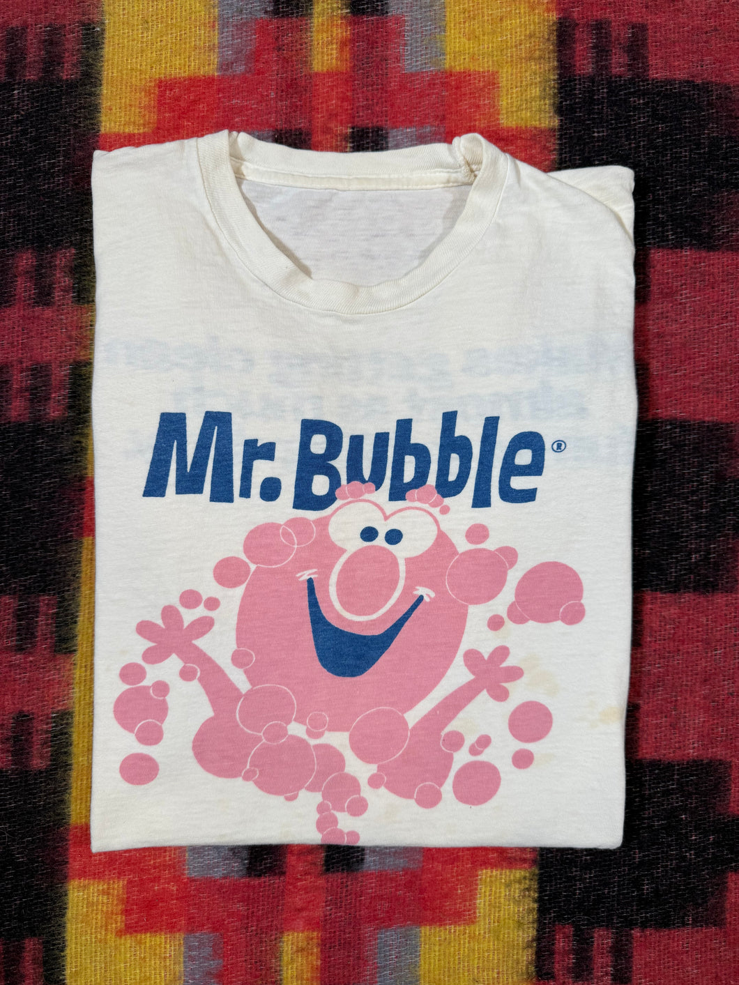 True Vintage Mr. Bubble Double Sided Shirt (16x23.5)