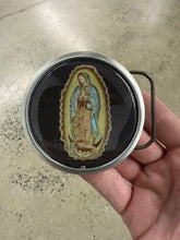 Load image into Gallery viewer, 2000s Virgin Mary Belt Buckle
