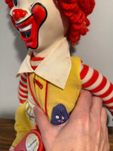 Load image into Gallery viewer, Vintage 1978 Ronald McDonald Plush
