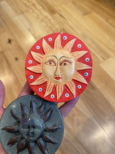 Load image into Gallery viewer, Lot of 2 Vintage Celestial Sun Wall Hangs
