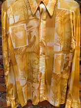 Load image into Gallery viewer, True Vintage 70s Women’s Face Disco Shirt (M)
