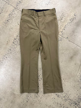 Load image into Gallery viewer, Vintage 70s Farah Tan Flare Pants (34x31)
