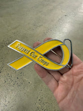 Load image into Gallery viewer, 2004 Support Our Troops Ribbon Belt Buckle
