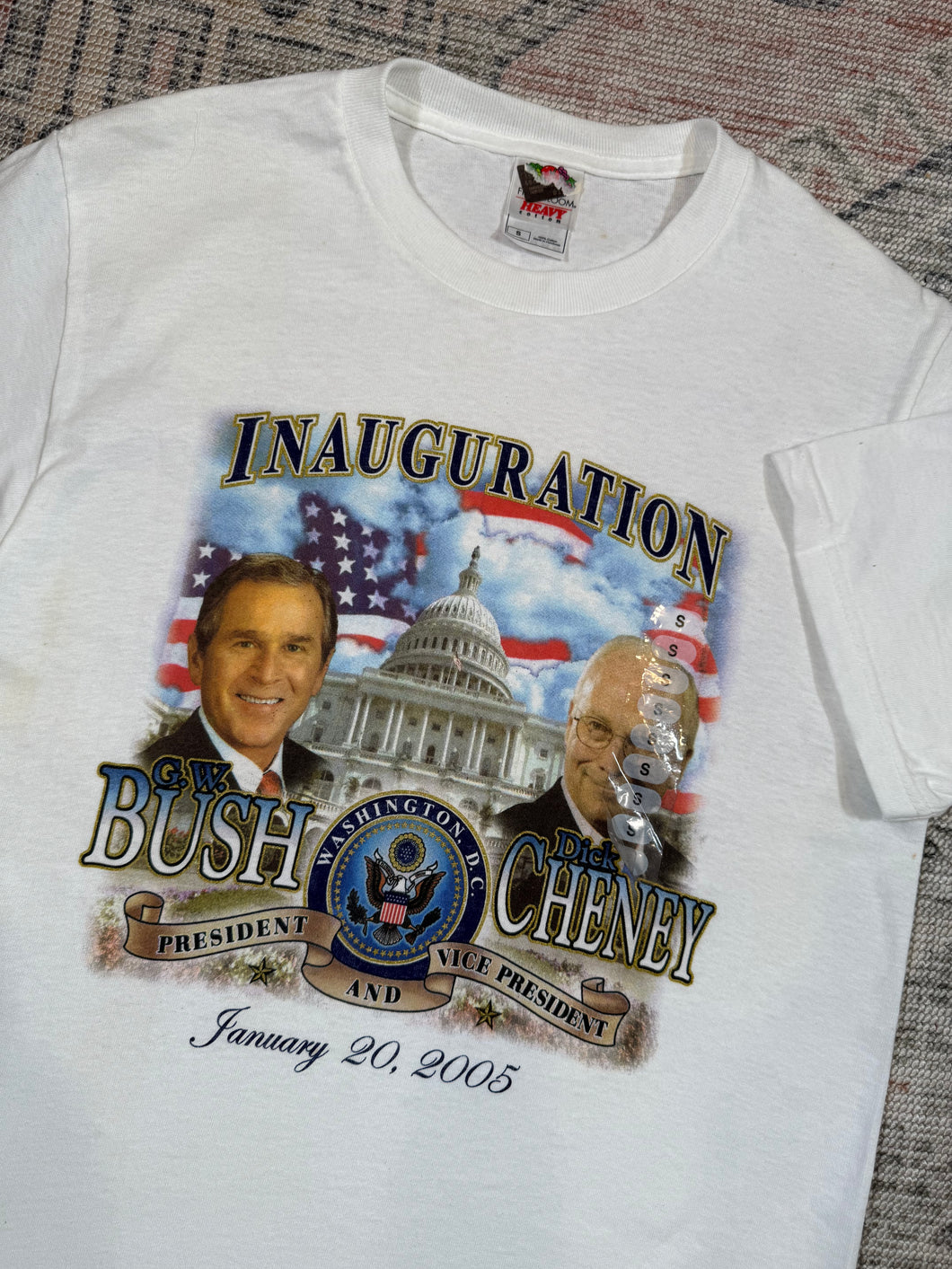 Early 2000s George Bush Inauguration T-Shirt (S)