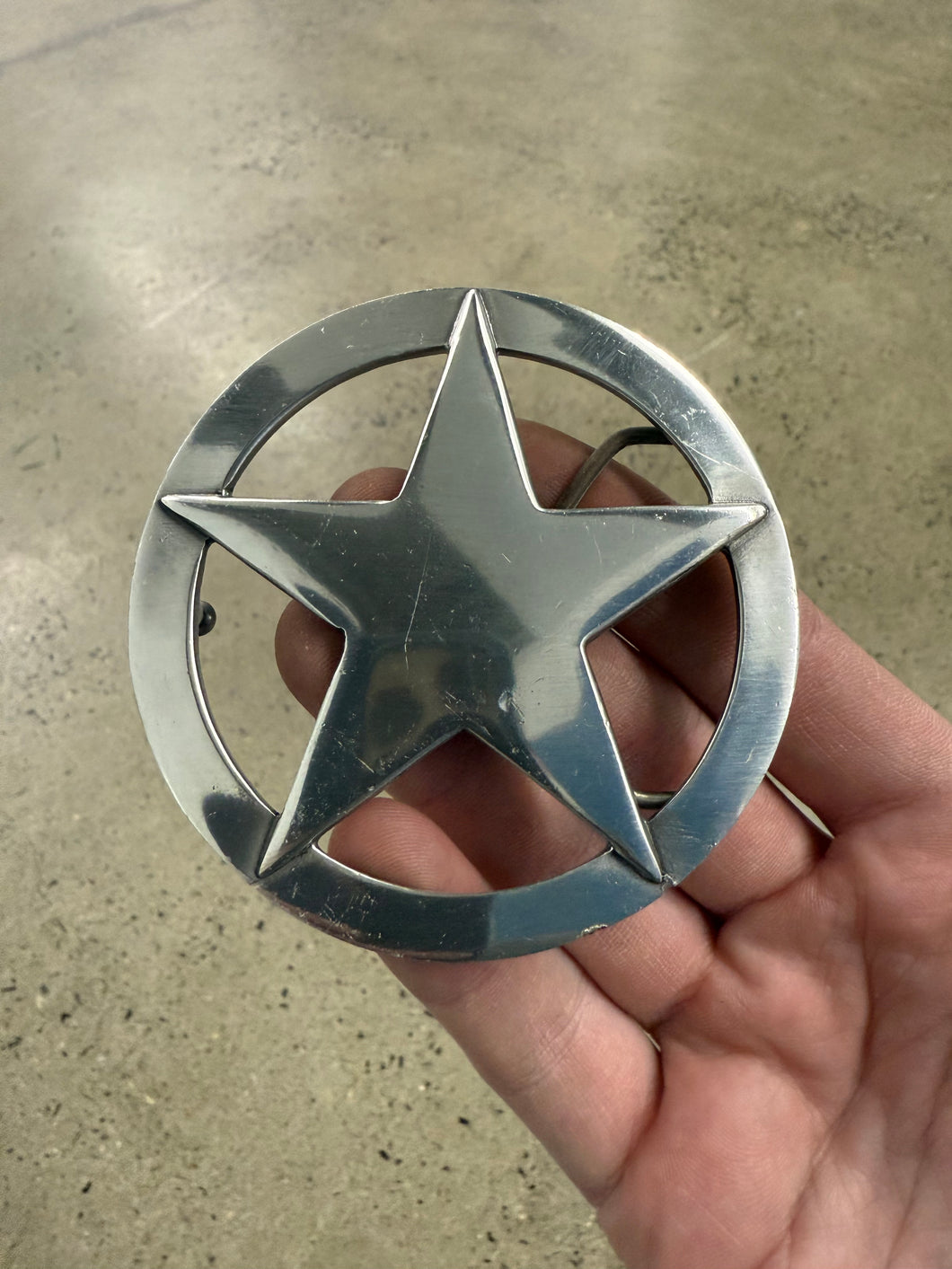 2000s Star Belt Buckle