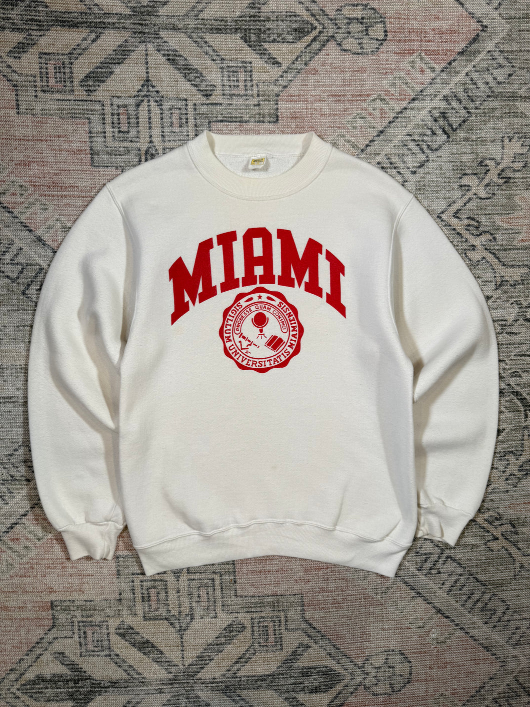 Vintage 80s University of Miami Crewneck (S)