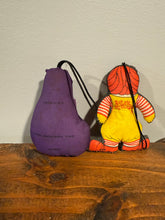 Load image into Gallery viewer, Vintage 1981 McDonald’s Plush Bag Charms
