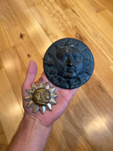 Load image into Gallery viewer, Lot of 2 Celestial Sun Wall Hangs
