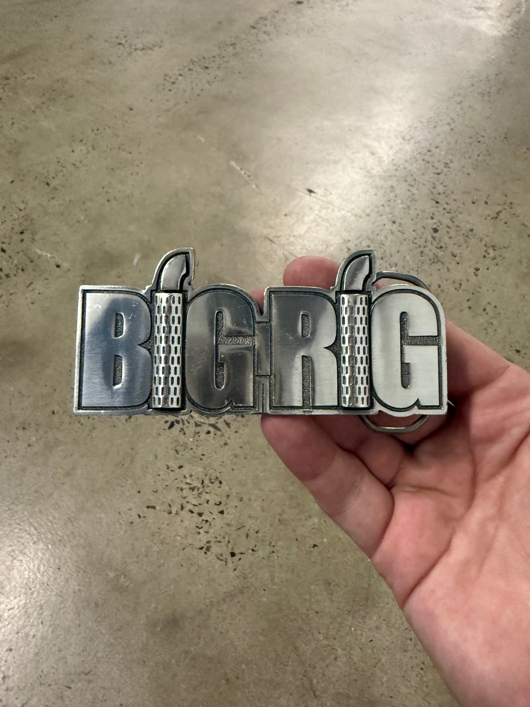 2000s Big Rig Trucking Belt Buckle