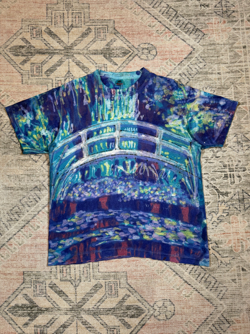Vintage Tie Dye Bridge T-Shirt (XL)