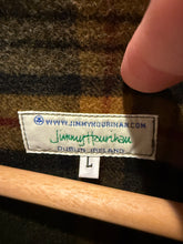 Load image into Gallery viewer, Jimmy Hourihan Wool Plaid Interior Vest (L)
