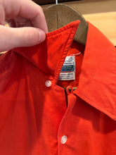 Load image into Gallery viewer, True Vintage Grants Menswear Red Loop Collar Button Up Shirt (M)
