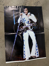 Load image into Gallery viewer, Vintage 70s Elvis Playing Guitar Poster (17.5x24)
