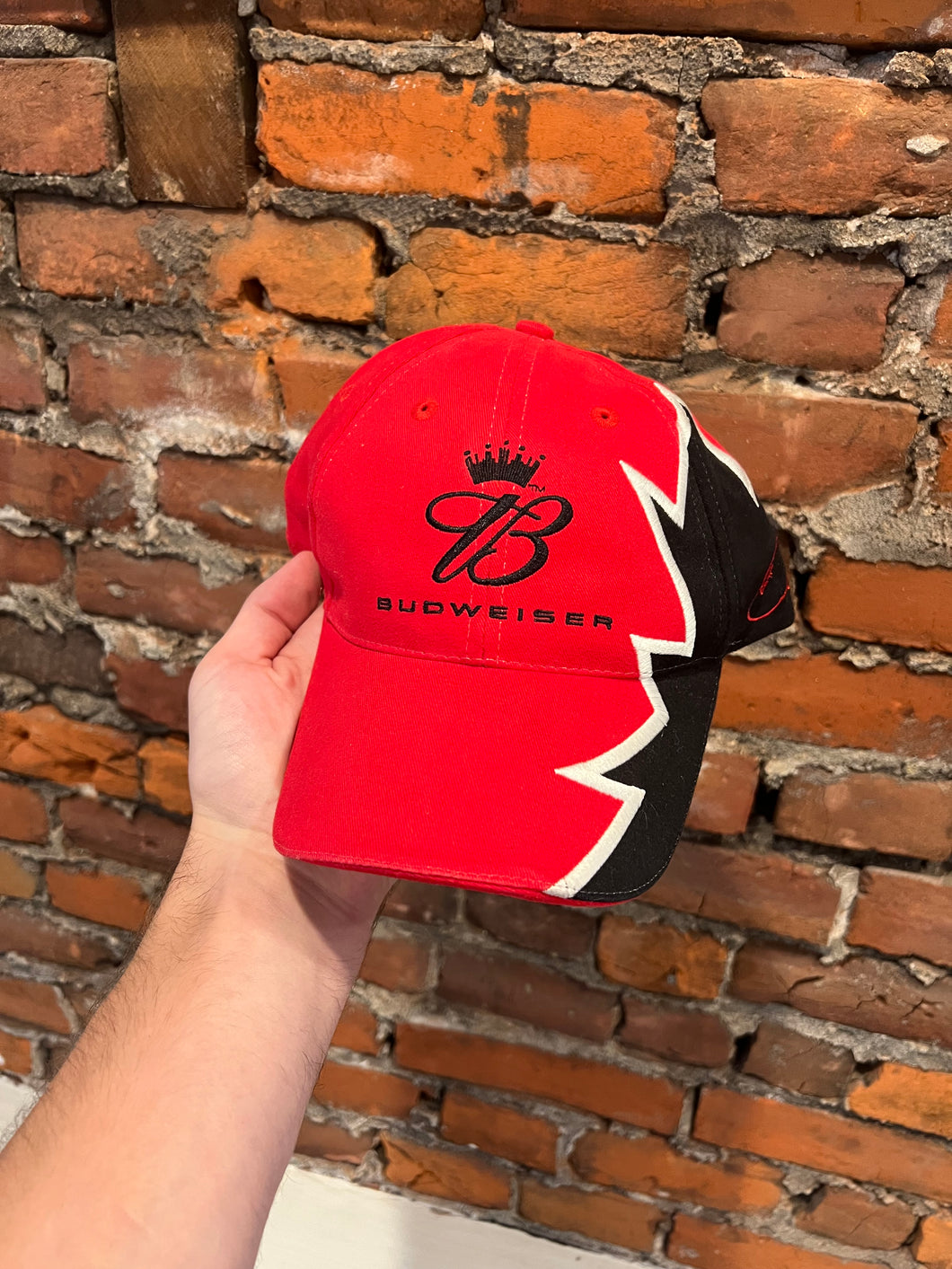 2000s Budweiser NASCAR Embroidered Hat