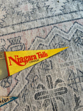 Load image into Gallery viewer, Lot of 2 Vintage Pennants - Niagara Falls and Connecticut
