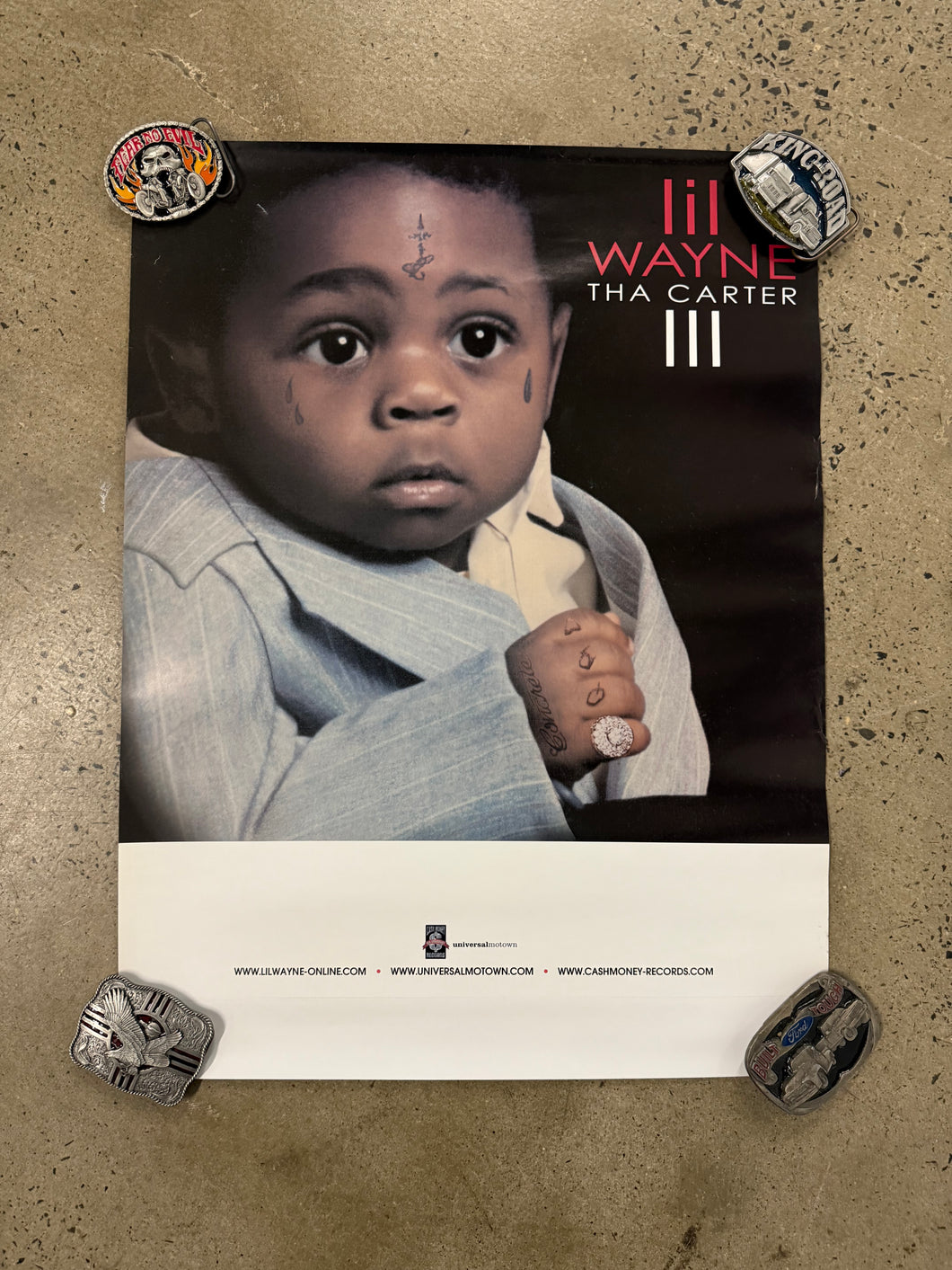 2008 Lil Wayne Tha Carter 3 Promo Poster (18x24)