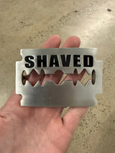 Load image into Gallery viewer, Y2K Shaved Razor Belt Buckle
