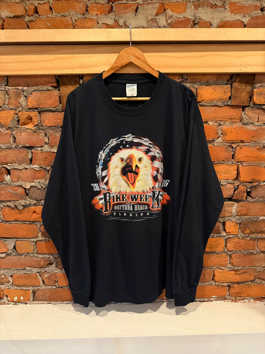 2006 Daytona Bike Week Eagle Longsleeve Shirt(XL)
