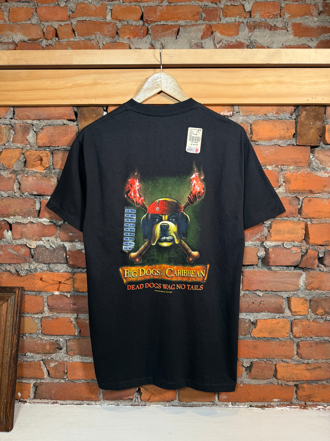 2000s Big Dogs of the Caribbean Parody Shirt (M)