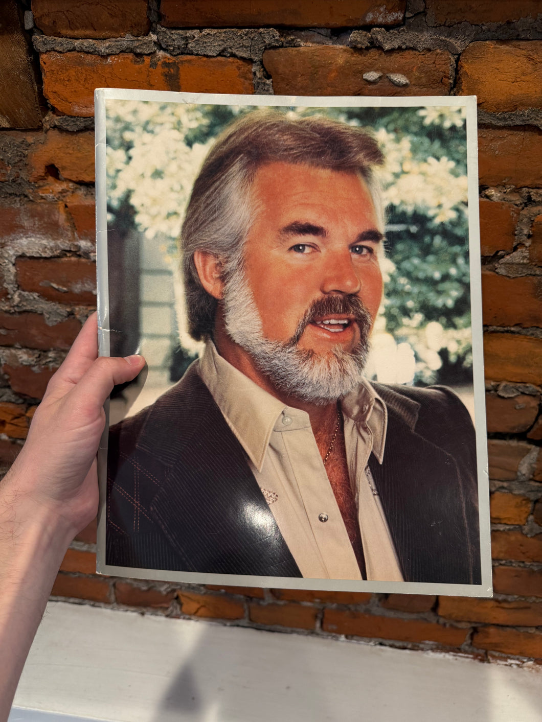 Vintage 1982 Kenny Rogers Photo Book