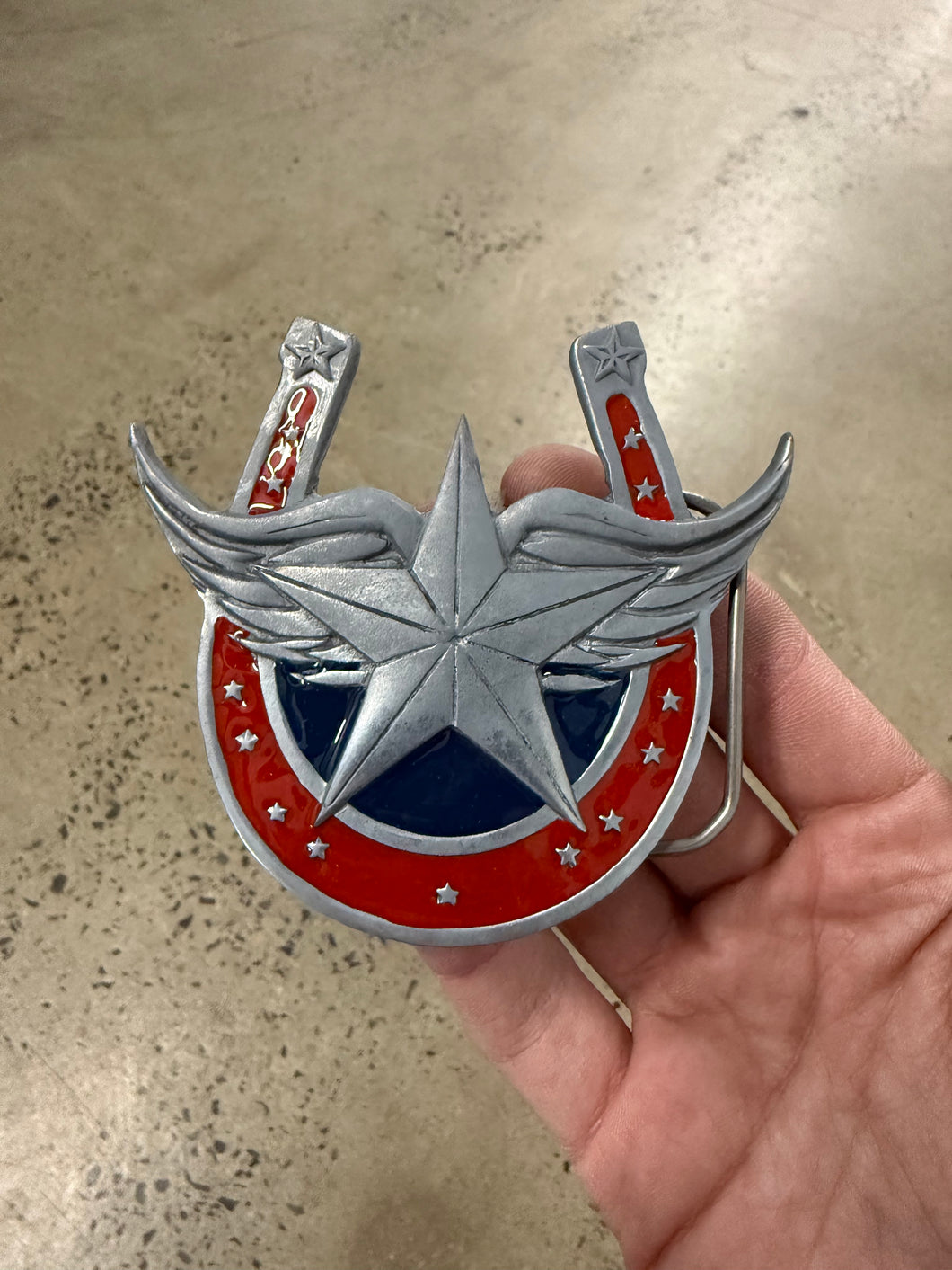 2000s Star/Horseshoe Belt Buckle