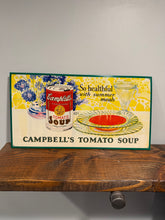 Load image into Gallery viewer, Vintage 1991 Campbells Tomato Soup Metal Sign
