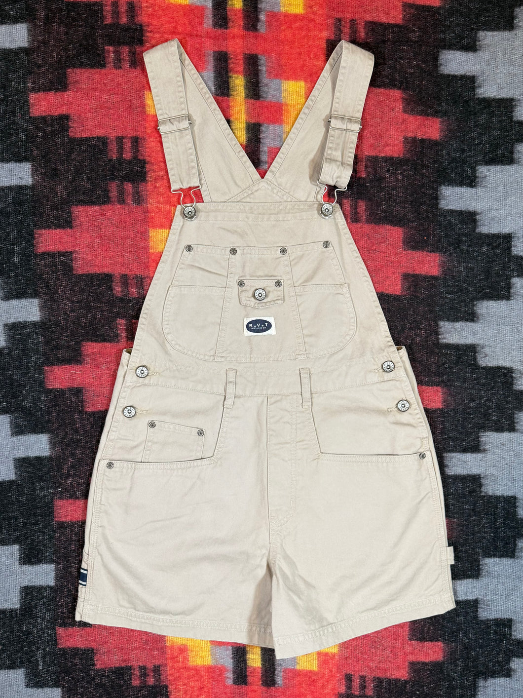 Vintage RVT Clothing Co Overall Shorts (WM)