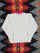 Load image into Gallery viewer, Vintage Pink Flower Collared Crewneck (M)
