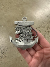 Load image into Gallery viewer, 2000s Stewed Screwed and Tattooed Belt Buckle
