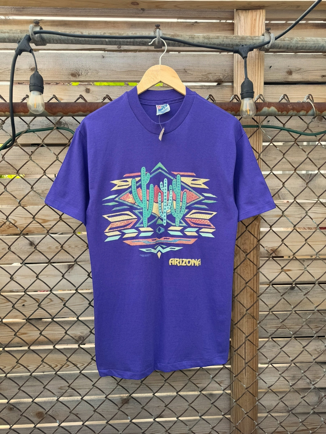 Vintage 1993 Arizona Puffy Print Tee (M)