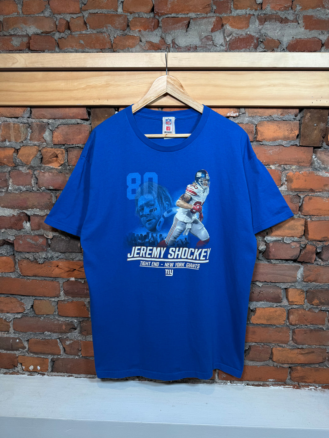 2000s Jeremy Shockey New York Giants Shirt (XL)