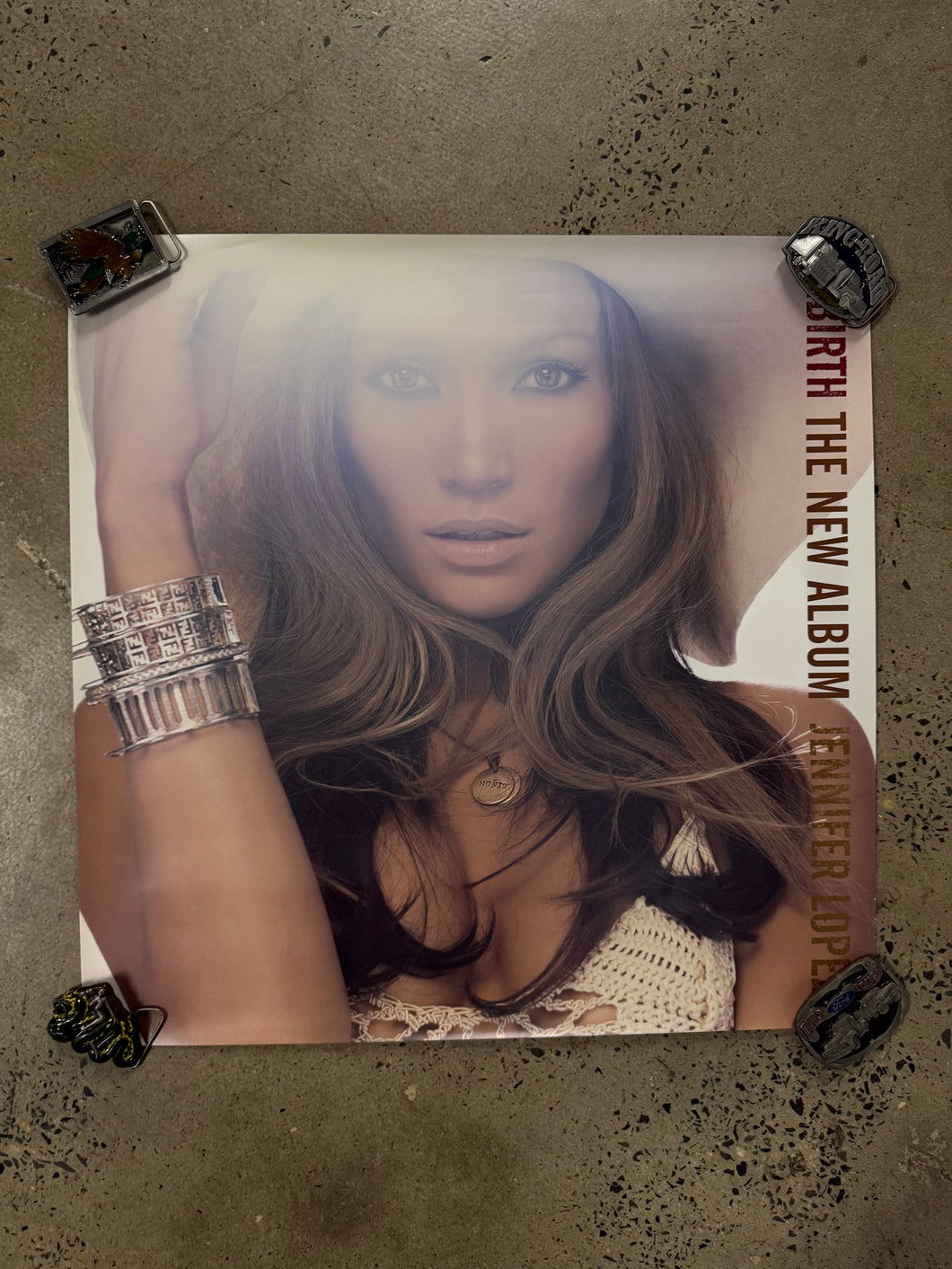 2005 Jennifer Lopez Rebirth Album Poster (24x24)