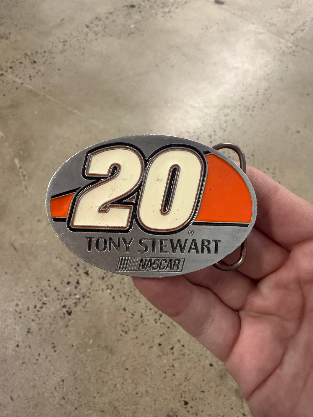 2000s Tony Stewart Belt Buckle