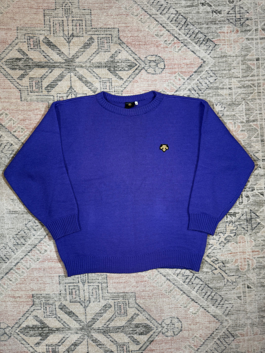 Vintage 80s Descente Purple Sweater (XL)
