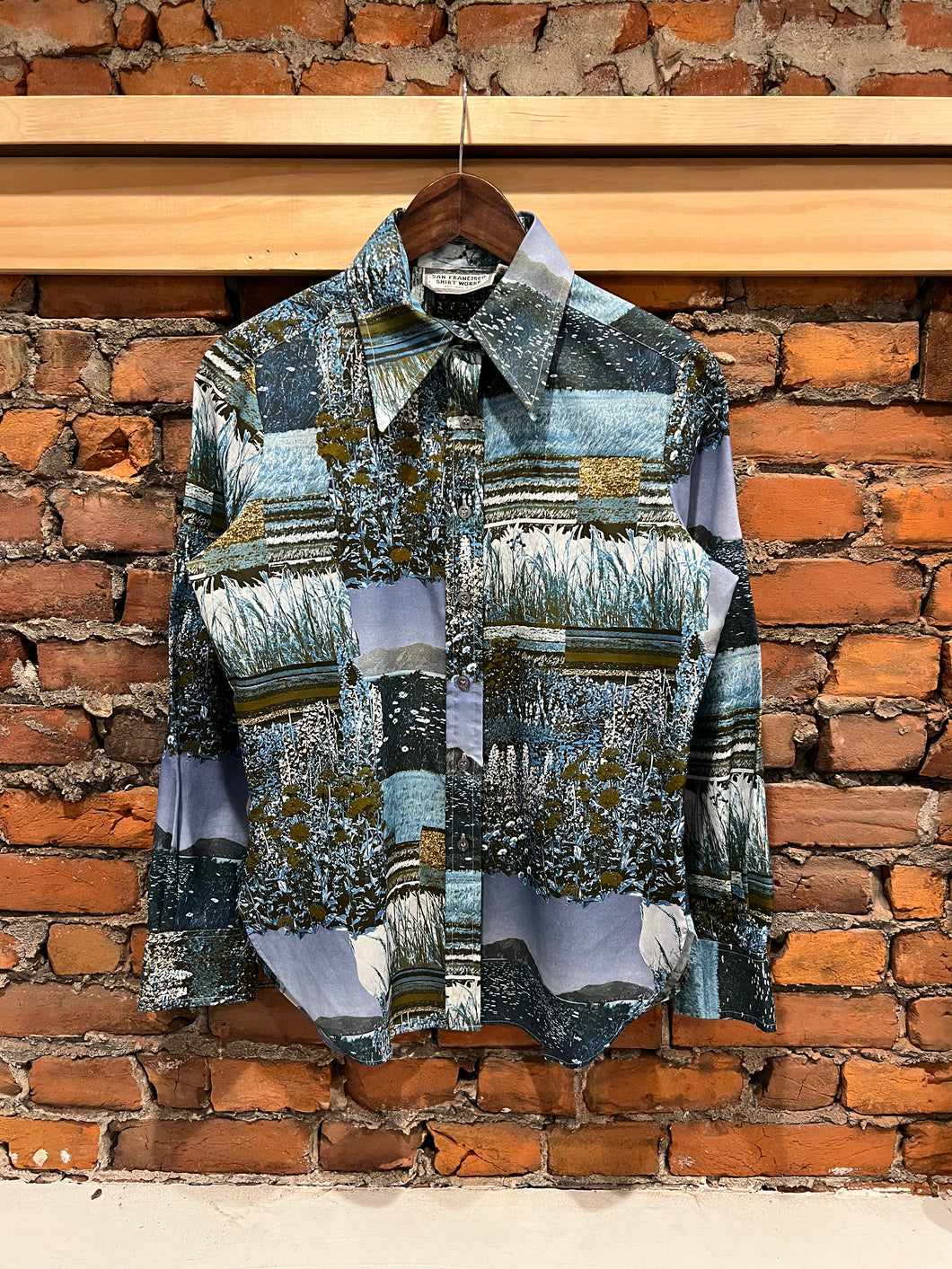 True Vintage San Francisco Shirt Works Field Button Up (WS)