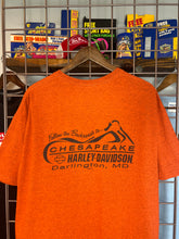 Load image into Gallery viewer, 2000s Orange Harley Davidson Double Sided Shirt (XL)
