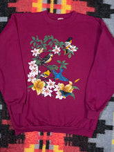 Load image into Gallery viewer, Vintage 1994 Birds in Flowers Crewneck (XL)
