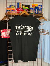 Load image into Gallery viewer, 2000s Triscari Production Crew Cutoff Shirt (XL)
